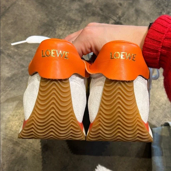 Loewe Sneakers in White, Orange, and Yellow size 39 - Picture 6 of 7